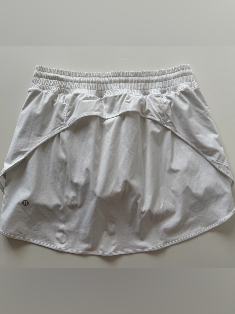 lululemon athletica White Athletic Skort with Elastic Waistband - Picture 4 of 5